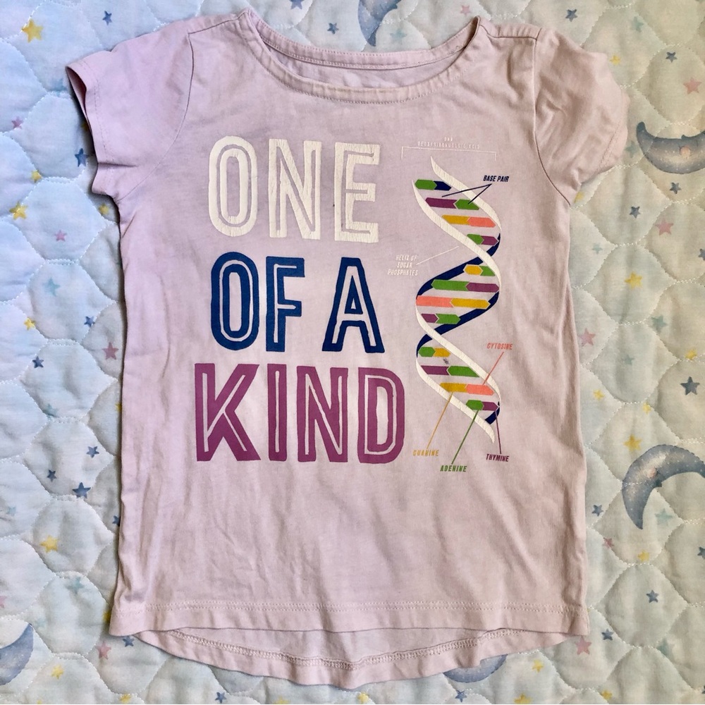 One of a Kind Pink DNA Tee
